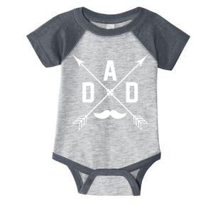 Dad Arrows Of Fatherhood Infant Baby Jersey Bodysuit