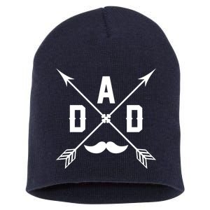 Dad Arrows Of Fatherhood Short Acrylic Beanie