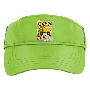 Dad Birthday Crew Construction Party Adult Drive Performance Visor