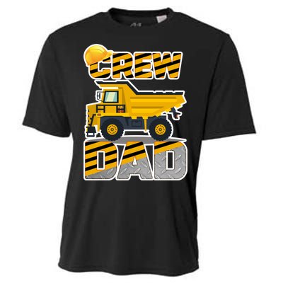 Dad Birthday Crew Construction Party Cooling Performance Crew T-Shirt