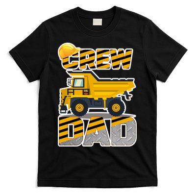 Dad Birthday Crew Construction Party T-Shirt