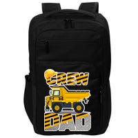 Dad Birthday Crew Construction Party Impact Tech Backpack