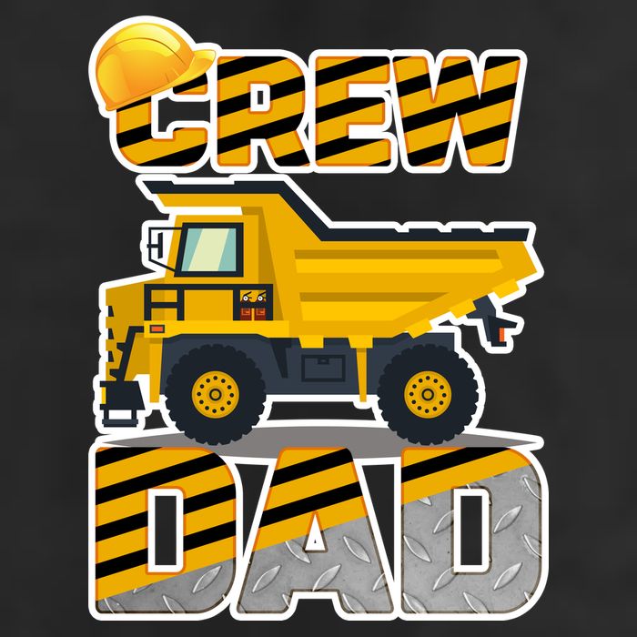 Dad Birthday Crew Construction Party Adult Drive Performance Visor