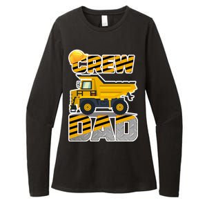 Dad Birthday Crew Construction Party Womens CVC Long Sleeve Shirt