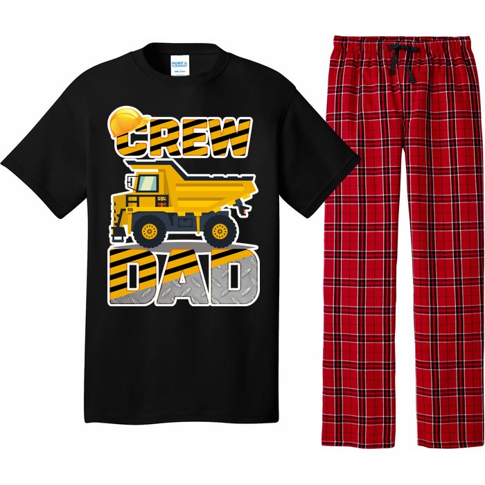 Dad Birthday Crew Construction Party Pajama Set