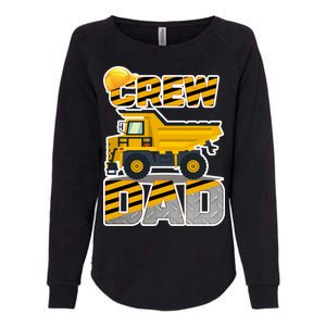 Dad Birthday Crew Construction Party Womens California Wash Sweatshirt