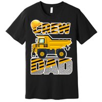 Dad Birthday Crew Construction Party Premium T-Shirt