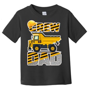 Dad Birthday Crew Construction Party Toddler T-Shirt