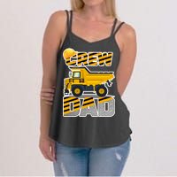 Dad Birthday Crew Construction Party Women's Strappy Tank