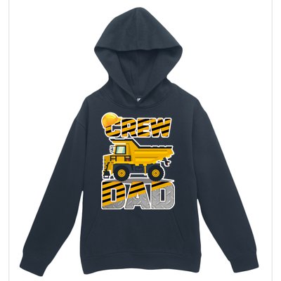 Dad Birthday Crew Construction Party Urban Pullover Hoodie