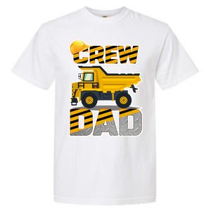 Dad Birthday Crew Construction Party Garment-Dyed Heavyweight T-Shirt