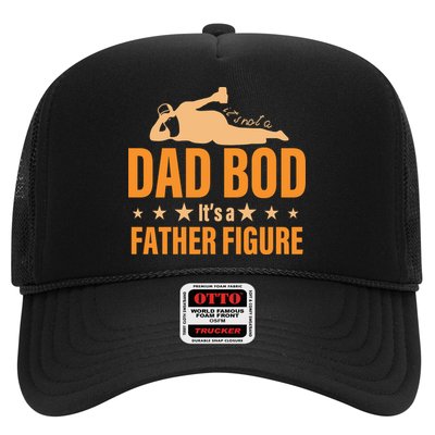 Dad Bod It's A Father Figure Funny  Trucker Hat