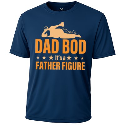 Dad Bod It's A Father Figure Funny  Performance Shirt