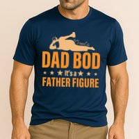 Dad Bod It's A Father Figure Funny  Performance Shirt