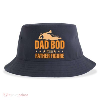 Dad Bod It's A Father Figure Funny  Sustainable Bucket Hat