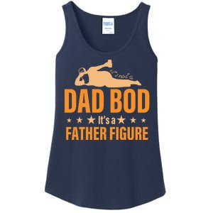 Dad Bod It's A Father Figure Funny  Ladies Essential Tank