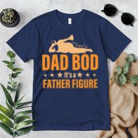Dad Bod It's A Father Figure Funny  Premium T-Shirt