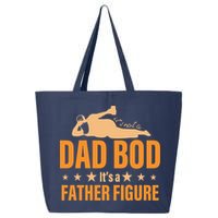 Dad Bod It's A Father Figure Funny  25L Jumbo Tote
