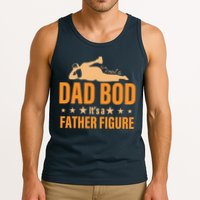 Dad Bod It's A Father Figure Funny  Tank Top