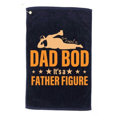 Dad Bod It's A Father Figure Funny  Golf Towel