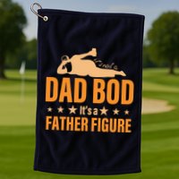 Dad Bod It's A Father Figure Funny  Golf Towel