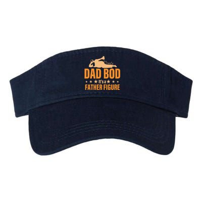 Dad Bod It's A Father Figure Funny  Valucap Bio-Washed Visor