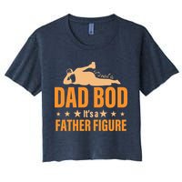 Dad Bod It's A Father Figure Funny  Crop Top