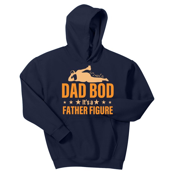 Dad Bod It's A Father Figure Funny  Kids Hoodie