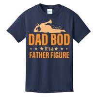 Dad Bod It's A Father Figure Funny  Kids T-Shirt