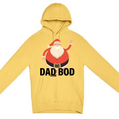 Dad Bod Santa Claus Christmas Premium Pullover Hoodie