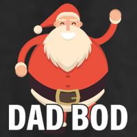Dad Bod Santa Claus Christmas Cool Comfort Performance Bucket Hat