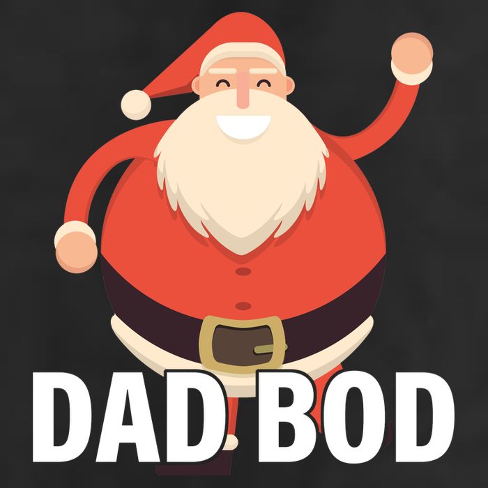 Dad Bod Santa Claus Christmas Cool Comfort Performance Bucket Hat