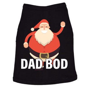 Dad Bod Santa Claus Christmas Doggie Tank