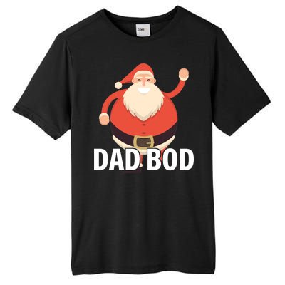 Dad Bod Santa Claus Christmas Tall Fusion ChromaSoft Performance T-Shirt