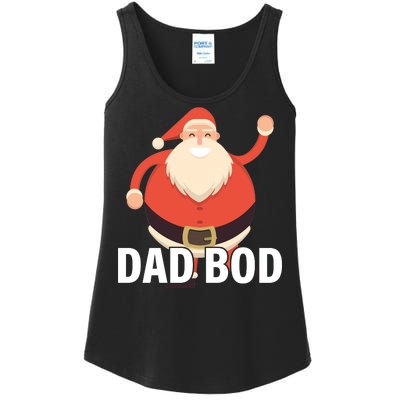 Dad Bod Santa Claus Christmas Ladies Essential Tank