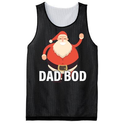 Dad Bod Santa Claus Christmas Mesh Reversible Basketball Jersey Tank