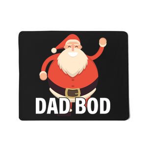 Dad Bod Santa Claus Christmas Mousepad