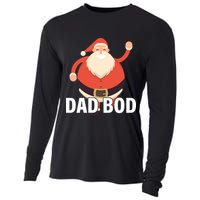 Dad Bod Santa Claus Christmas Cooling Performance Long Sleeve Crew