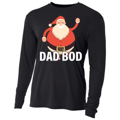 Dad Bod Santa Claus Christmas Cooling Performance Long Sleeve Crew