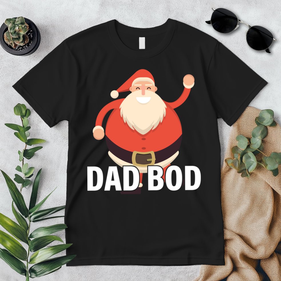 Dad Bod Santa Claus Christmas Premium T-Shirt
