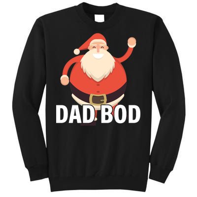 Dad Bod Santa Claus Christmas Tall Sweatshirt