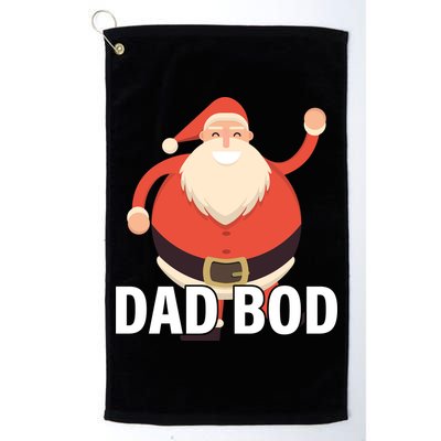 Dad Bod Santa Claus Christmas Golf Towel