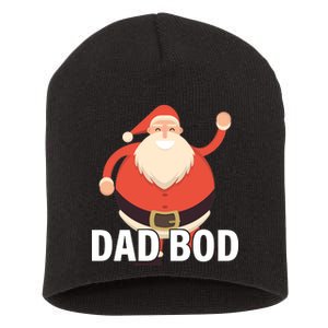 Dad Bod Santa Claus Christmas Short Acrylic Beanie