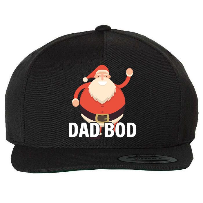 Dad Bod Santa Claus Christmas Wool Snapback Cap