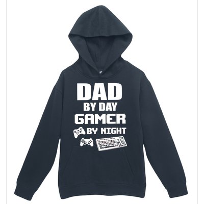 Dad By Day Gamer By Night Urban Pullover Hoodie