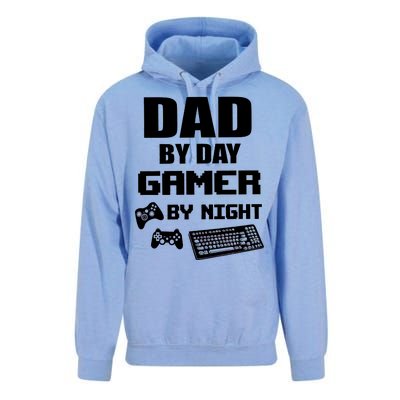 Dad By Day Gamer By Night Unisex Surf Hoodie