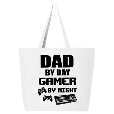 Dad By Day Gamer By Night 25L Jumbo Tote