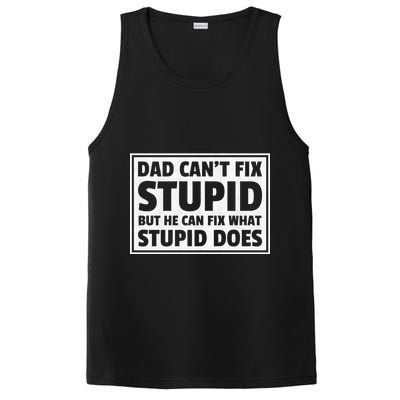 Dad Can't Fit Stupid But He Can What Stupid Does PosiCharge Competitor Tank