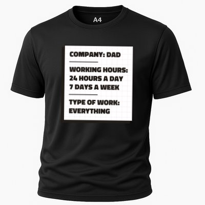 Dad Company Cooling Performance Crew T-Shirt