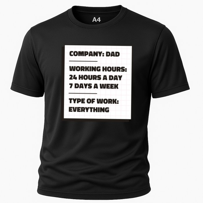 Dad Company Cooling Performance Crew T-Shirt